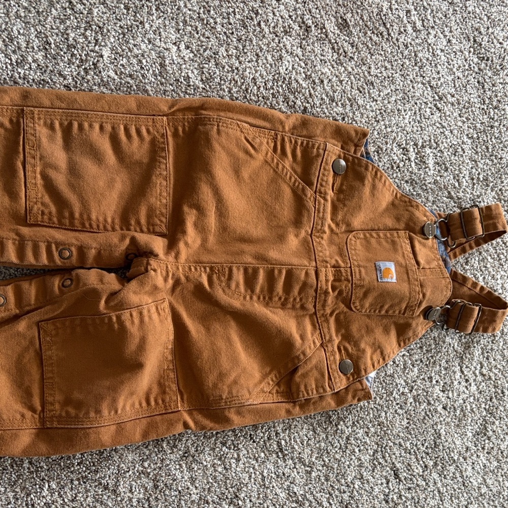 Carhartt Classic Tan Overalls